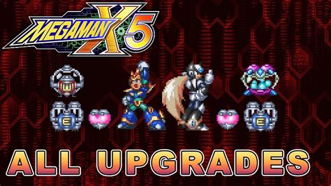mega man x5 walkthrough|megaman x5 all items.